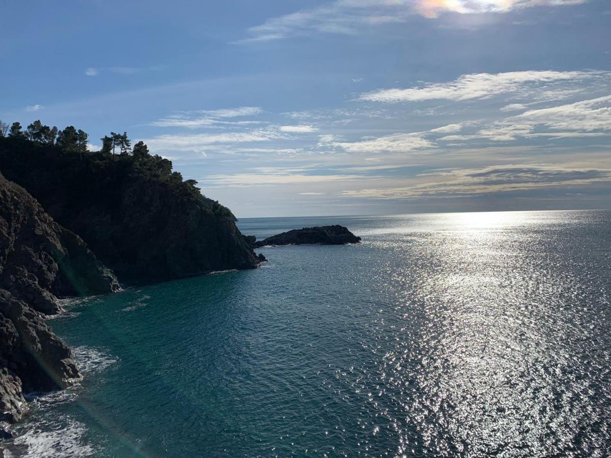 Tramonto sul Mare Villa Framura Exterior foto