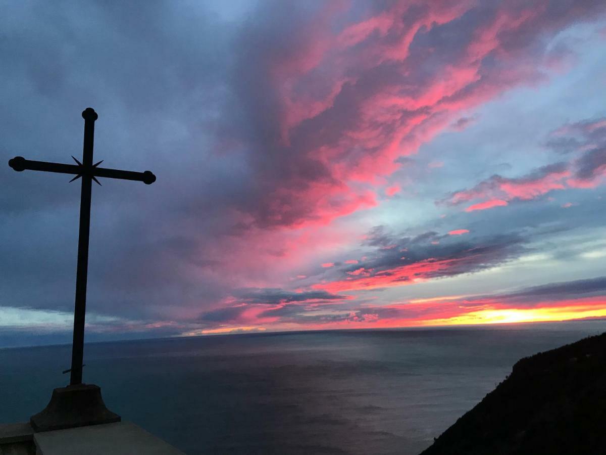 Tramonto sul Mare Villa Framura Exterior foto